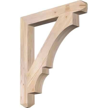 Ekena Millwork Balboa Craftsman Smooth Bracket, Douglas Fir, 3 1/2"W x 28"D x 32"H BKT04X28X32BOA04SDF